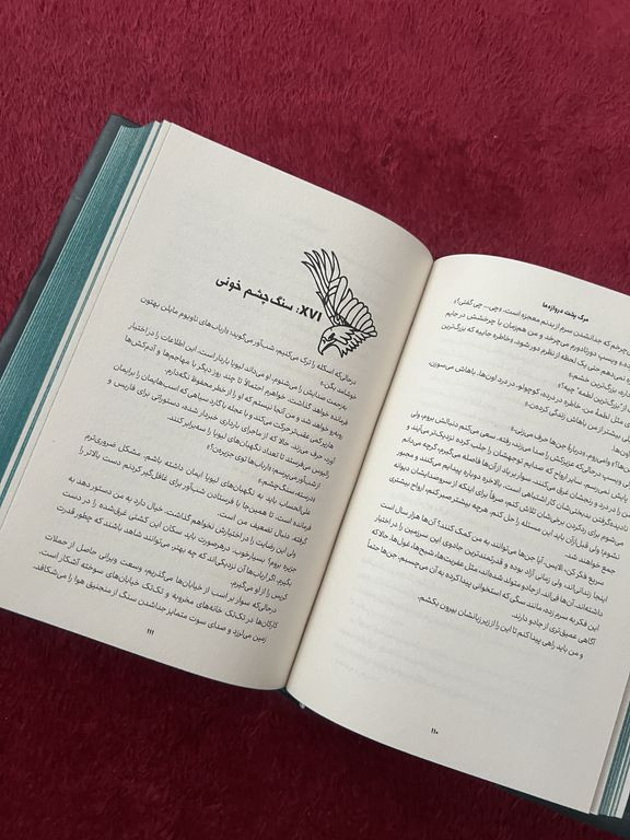مرگ پشت دروازه ها صبا طاهر مریم رفیعی مجازی (جلد سخت، لبه رنگی )