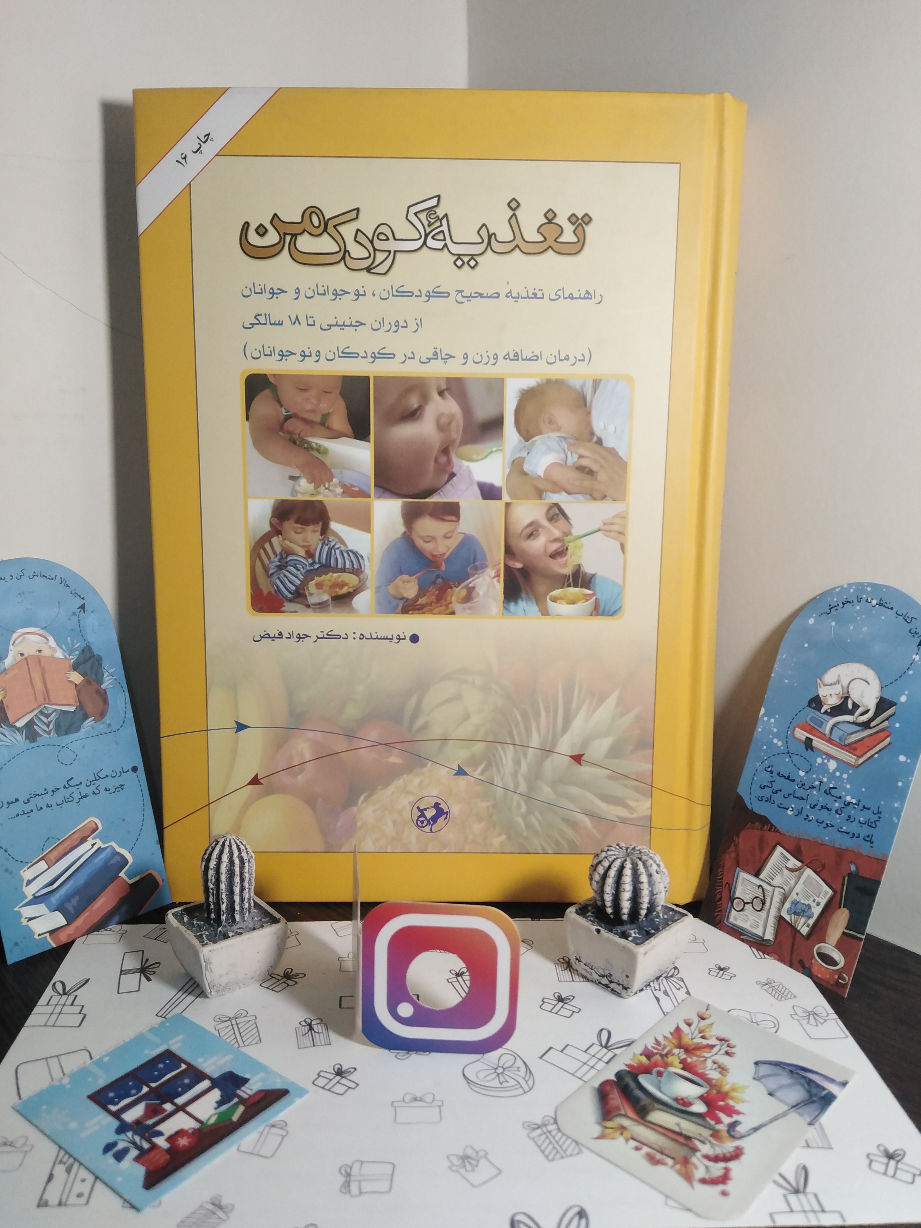 تغذيه کودک من جواد فیض امیرکبیر (جلد سخت، رنگی)