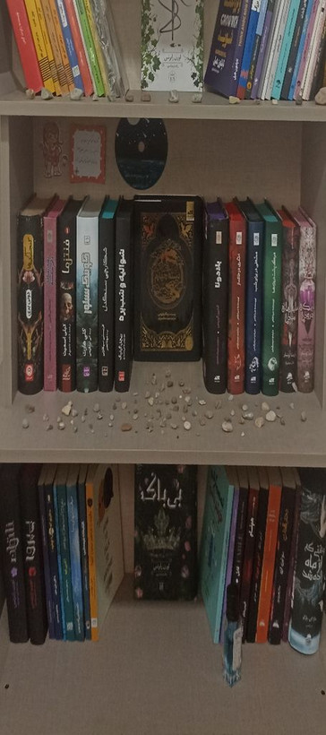 اخگری در خاکستر صبا طاهر مریم رفیعی مجازی (جلد سخت،لبه رنگی)