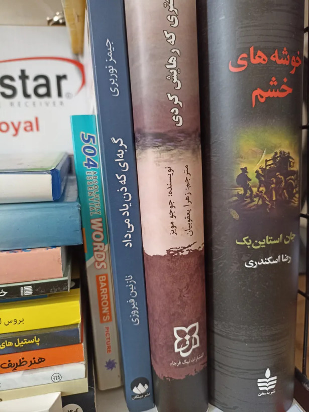 خوشه های خشم جان استاین بک رضا اسکندری به سخن (جلد سخت)