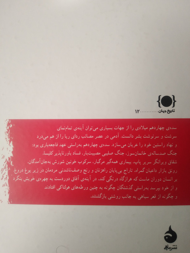 آینه ای در دور دست باربارا تاکمن حسن افشار ماهی (جلد سخت)