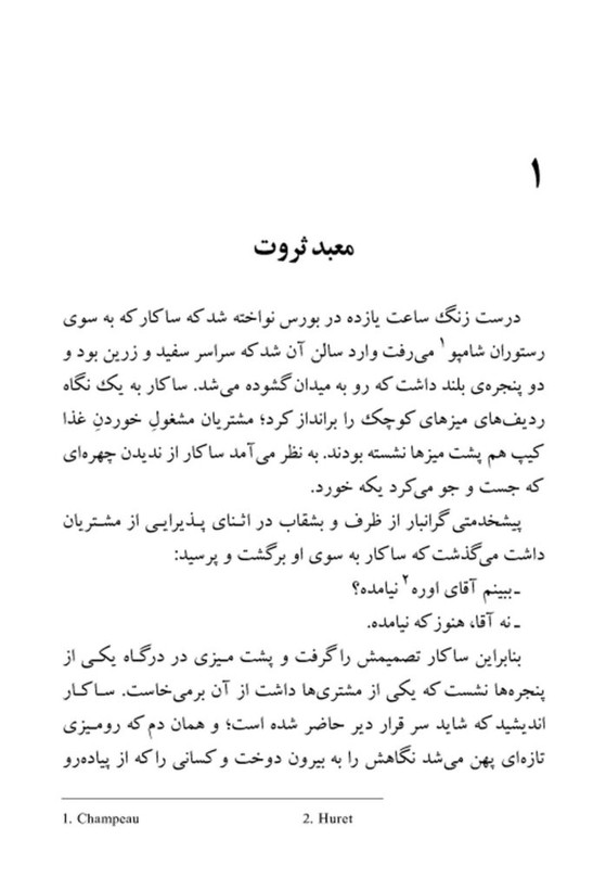 پول و زندگی امیل زولا علی اکبر معصوم بیگی نگاه (جلد سخت)